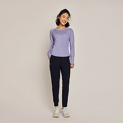 [sn] 健身运动服瑜伽服女款秋季时尚跑步长袖速干T恤女
