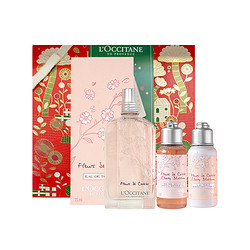 L'OCCITANE 欧舒丹 樱花套装（香水75ml+啫喱75ml+身体乳75ml）