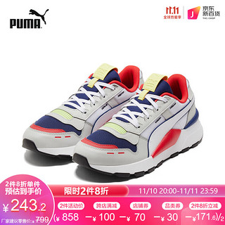 PUMA 彪马 Rs 2.0 Core 中性休闲运动鞋 374992-01 电子蓝/浅灰 42