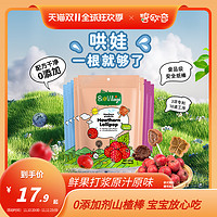 BioJunior 碧歐奇 山楂棒兒童零食無添加食用鹽水果山楂棒水果條 10支