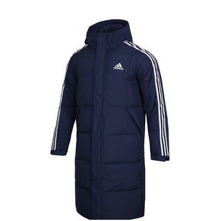 PLUS会员：adidas 阿迪达斯 3ST L DOWN COAT 中性羽绒服 HN2101