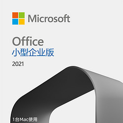 Microsoft 微软 双11活动中 一次付费永久使用 Office 2021小型企业版for Mac