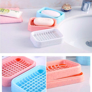 Zenxin 振兴 浴室台面香皂盒简约沥水肥皂盒 时尚糖果色香皂盒 浴室肥皂垫