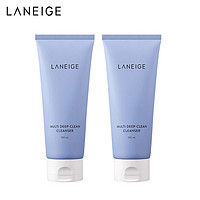 LANEIGE 兰芝 净澈多效洁面膏150ml*2