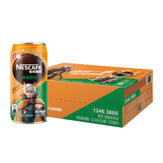Nestlé 雀巢 特浓即饮咖啡饮料 210ml*24罐