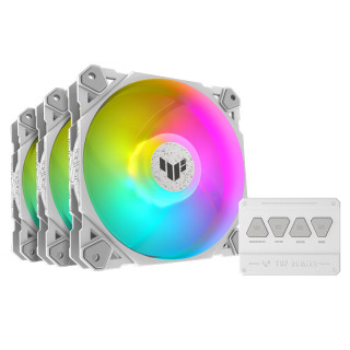 ASUS 华硕 TUF GAMING TF120侠光 ARGB 机箱风扇