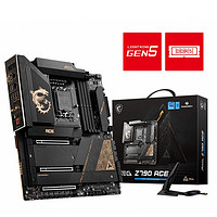 微星（MSI） Z790主板 支持英特尔13代CPU处理器13900K/13700K MEG Z790 ACE战神