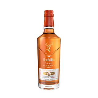 Glenfiddich 格兰菲迪 21年 单一麦芽 苏格兰威士忌 40%vol 700ml 福鹿呈祥臻藏版礼盒装