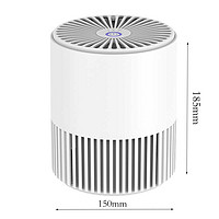 MELEDEN 曼莱顿 负离子空气净化器家用桌面小型清新机办公室客厅卧室内除甲醛灰尘