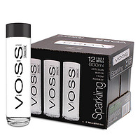 VOSS 芙丝 苏打水气泡水(含气) 800ml*12瓶