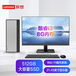 ThinkPad 思考本 联想(Lenovo)天逸510S英特尔酷睿i5个人商务台式机电脑整机(12代i5-12400 8G 1T+256G SSD win11)21.45英寸 i3-10105 8G 512G 23英寸