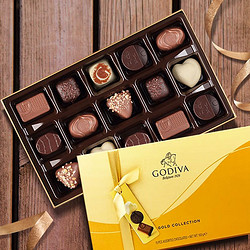 GODIVA 歌帝梵 经典金装巧克力15颗礼盒