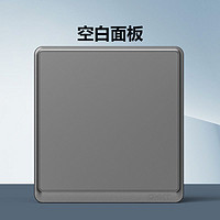 CHNT 正泰 NEW6-M系列 6M 空白面板 幻银