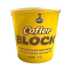Arcor 雅可 阿根廷进口花生牛奶夹心巧克力 192g 桶装