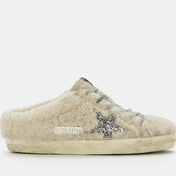 GOLDEN GOOSE Sabot Shearling 女士休闲鞋