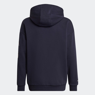 adidas阿迪达斯三叶草迪士尼联名男大童卡通连帽卫衣套头衫HK9783