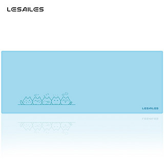 LESAILES 飞遁 800*300*3mm可爱团子猫咪蓝