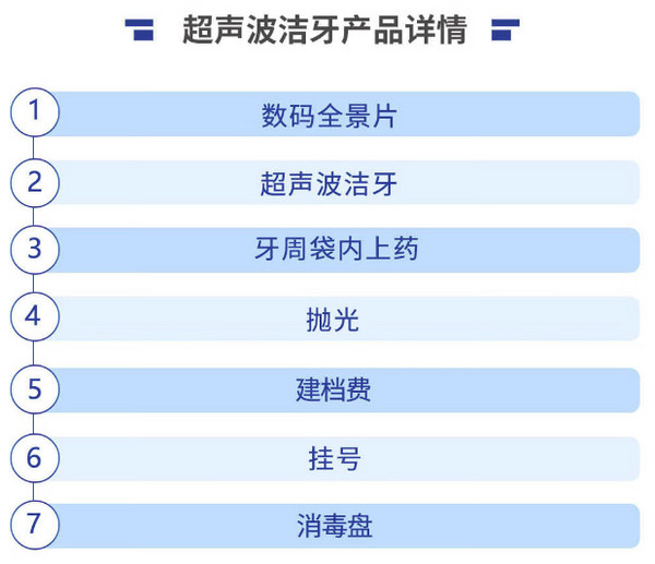 PLUS会员：超声波洁牙套餐 全国门店通用