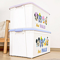 IRIS 爱丽思 可爱卡通塑料可叠加箱子食品储物收纳箱玩具整理盒家用儿童