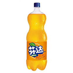 Coca-Cola 可口可乐 橙味汽水 碳酸饮料 888ml*3瓶