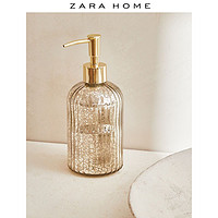 ZARA HOME 水银色玻璃洗手液按压瓶浴室沐浴露分装瓶 44511466303