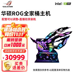 ASUS 华硕 败家之眼ROG玩家国度全家桶开放式主机个性化异形高端DIY定制 Intel组装电脑