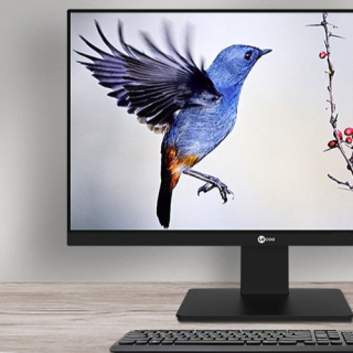 来酷 AIO K2311 赛扬版 23.8英寸 一体机 黑色（赛扬J4125、核芯显卡、8GB、256GB SSD、1920×1080）