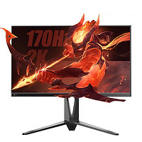 Lecoo K2718QL 27英寸 IPS FreeSync 显示器（2560×1440、170Hz、105%sRGB、HDR10）