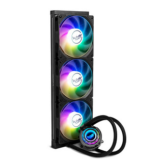 VALKYRIE 瓦尔基里 极夜 C480W-RGB ARGB 480mm 一体式水冷散热器 黑色