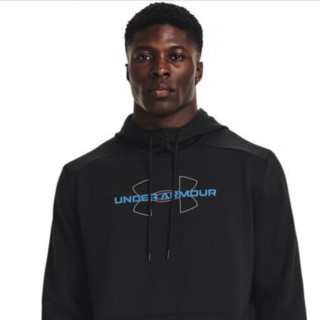 UNDER ARMOUR 安德玛 男子运动卫衣 1373356-001 黑色 XL