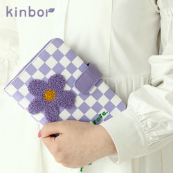 kinbor DT51084 花卉刺绣手帐本 The Flower A6/256页