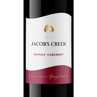 杰卡斯 Jacob’s Creek 阿根廷进口 经典系列西拉加本纳干红葡萄酒 750ml