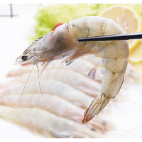 限地区、88VIP：GUOLIAN 国联 白虾无冰净重 1.8kg90-108只 3.6斤