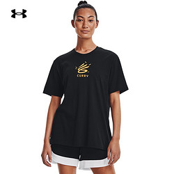 UNDER ARMOUR 安德玛 Curry 芝麻街联名 女子篮球运动短袖T恤 1369707