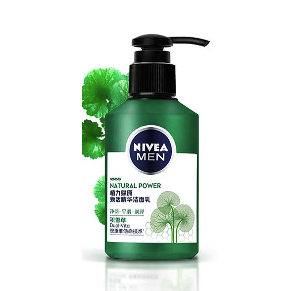 NIVEA MEN 妮维雅男士 男士植力赋原焕活精华洁面乳