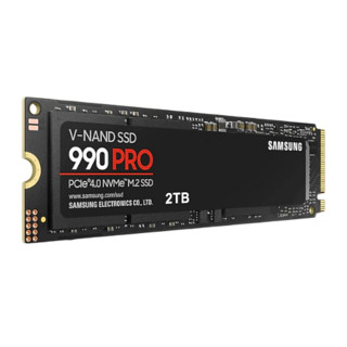 SAMSUNG 三星 990 PRO NVMe M.2 固态硬盘 2TB（PCI-E4.0）