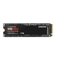 PLUS会员：SAMSUNG 三星 990 PRO NVMe M.2 固态硬盘 1TB（PCI-E4.0）