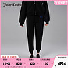 Juicy Couture 橘滋 秋冬新品珠片刺绣LOGO收腿休闲显瘦针织长裤女