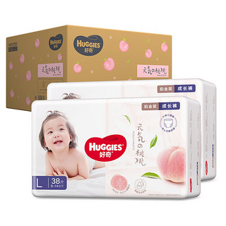 HUGGIES 好奇 铂金装 拉拉裤 L76片