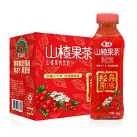 華旗 山楂果茶果肉饮料 400ml*6瓶