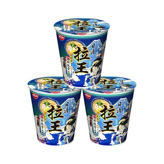 NISSIN 日清食品 拉王 方便面 海鲜豚骨风味 76g*3杯