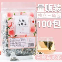 蜜桃白桃乌龙茶包花果袋泡茶叶组合养生水果茶小包装冷泡茶可商用