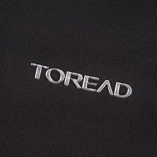 TOREAD 探路者 软壳外套 22秋冬上新男士防风保暖软壳服 户外徒步旅行夹克外套 TAEECK91899 黑色 男 XL