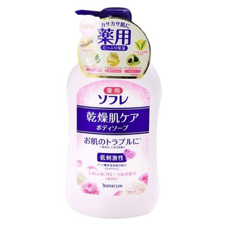 Bathclin 巴斯克林 舒芙蕾草本滋养沐浴露 550ml*2