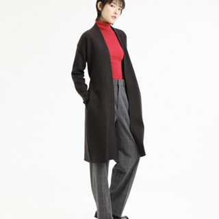 UNIQLO 优衣库 女士休闲长裤 451221 烟灰色 XL