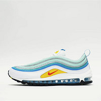 NIKE 耐克 男士跑步鞋 Air Max 97 白色/激光蓝