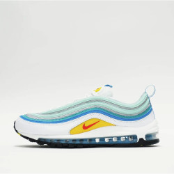 NIKE 耐克 男士跑步鞋 Air Max 97 白色/激光蓝