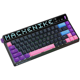 MACHENIKE 机械师 KT68 68键 2.4G蓝牙 多模无线机械键盘 回到未来 ttc金银轴 RGB