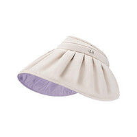 OhSunny 男女款遮阳帽 SLH3M433 白岩米/兰花紫