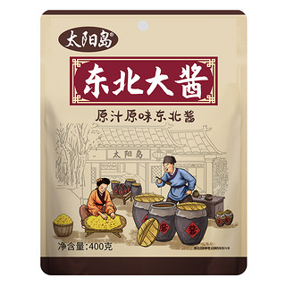 太阳岛 东北大酱黄豆酱 400g*5袋